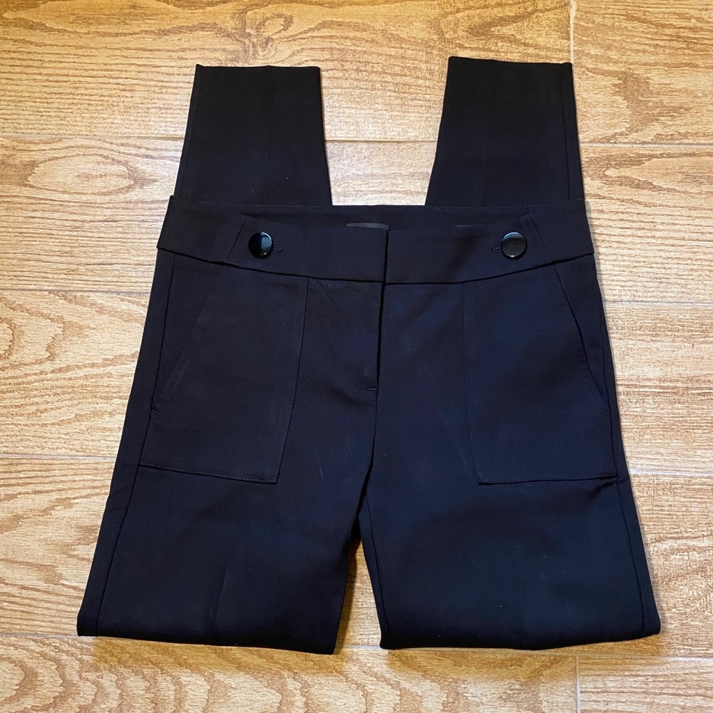 Loft Marisa Skinny Black Pant